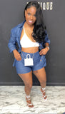 Denim 2pc Set