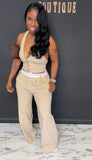 Vicky 2pc Set Taupe