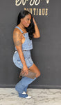 Denim Cargo Set
