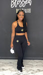 Who Dat 2pc Yoga Set