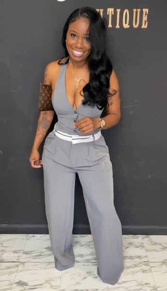 ANDMARY Vickey set tops グレー andmary Vickey set tops andmary