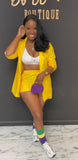 Blazer 2pc Set YELLOW