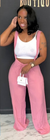 Sexy 2pc Jumpsuit Set ROSE