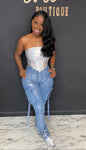Toya Denim 2pc Set