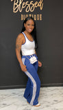 Sport Me 2pc Set BLUE/WHITE