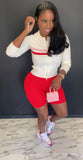 2pc Sports Set RED/PINK