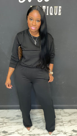 Keisha Sport Set BLACK
