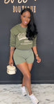 Chill With Me 2pc Set OLIVE