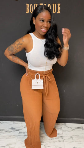 Victoria 2pc Set BROWN
