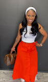 Maxi Skirt ORANGE