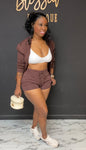 Kimberly 2pc set Brown