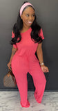 Comfortable Jumpsuit CORAL