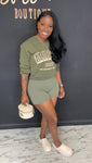 Chill With Me 2pc Set OLIVE