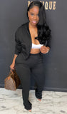 2pc Sport set Black