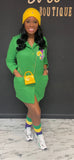 Cardigan Dress GREEN