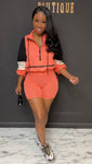 ColorBlock 2pc Set Peach