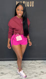 Simple But Cute Sports Set PINK