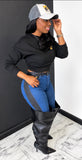 Mixed It Up Denim Saints Set