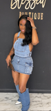 Denim Cargo Set