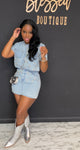 Diamond 2pc Skirt Set