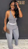 Vicky 2pc Set Grey