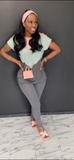 COLOR block 2pc set dark grey