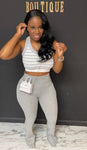 Jessica 2pc Set GRAY