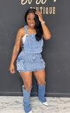 Denim Cargo Set