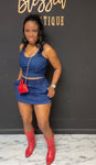 Tasha Denim 2pc Set