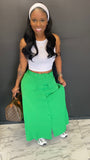 Maxi Skirt KELLY GREEN