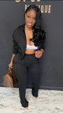 2pc Sport set Black