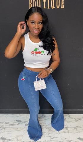 Good Vibes Only Cherry 2pc Set