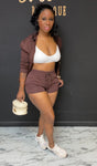Kimberly 2pc set Brown