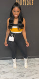 Keep It Basic 2pc Set BLACK