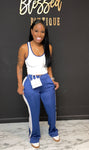 Sport Me 2pc Set BLUE/WHITE