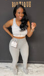 Jessica 2pc Set GRAY