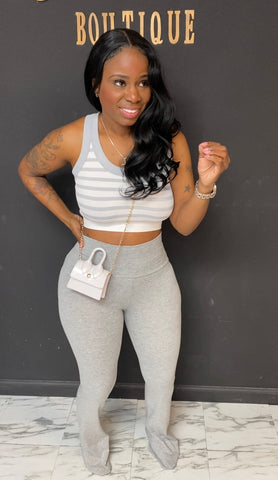 Jessica 2pc Set GRAY