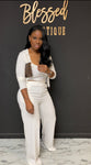 Tanya 3pc Set WHITE Tall girl friendly