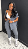 Comfortable But Cute 3pc Set GRAY