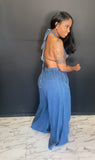 Oversized Denim Jumpsuit