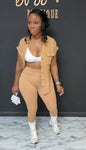 Chill 3pc set dusty blush