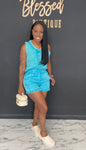 2pc Wash Set LIGHT TEAL