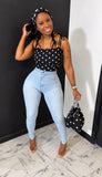 Polka Dot 3pc Set BOTTOMS NOT INCLUDED