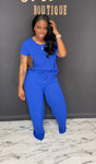 Brittney 2pc Set ROYAL BLUE