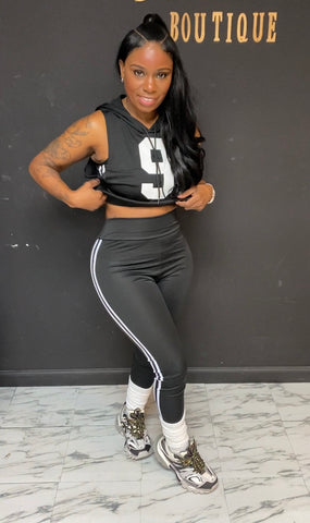 Sporty 3pc Set BLACK