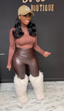 Leather Leggings ONLY BROWN