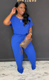 Brittney 2pc Set ROYAL BLUE