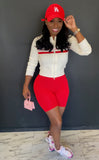 2pc Sports Set RED/PINK