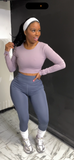 Work It Out 2pc Set PURPLE