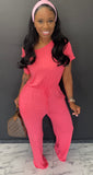 Comfortable Jumpsuit CORAL